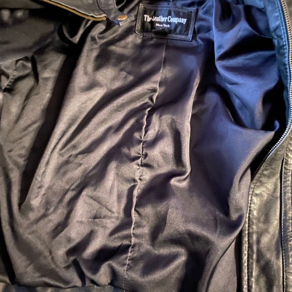 Plus Size Leather Jacket - Picture 5 of 5